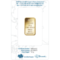 10g Gold Bar | PAMP Rosa Certicard