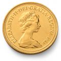 Gold Sovereign Coin (Elizabeth II Decimal)