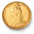 Gold Sovereign Coin (Victoria Jubilee Head)
