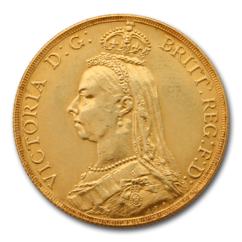 Victoria Gold Two-pound 'Double Sovereign'