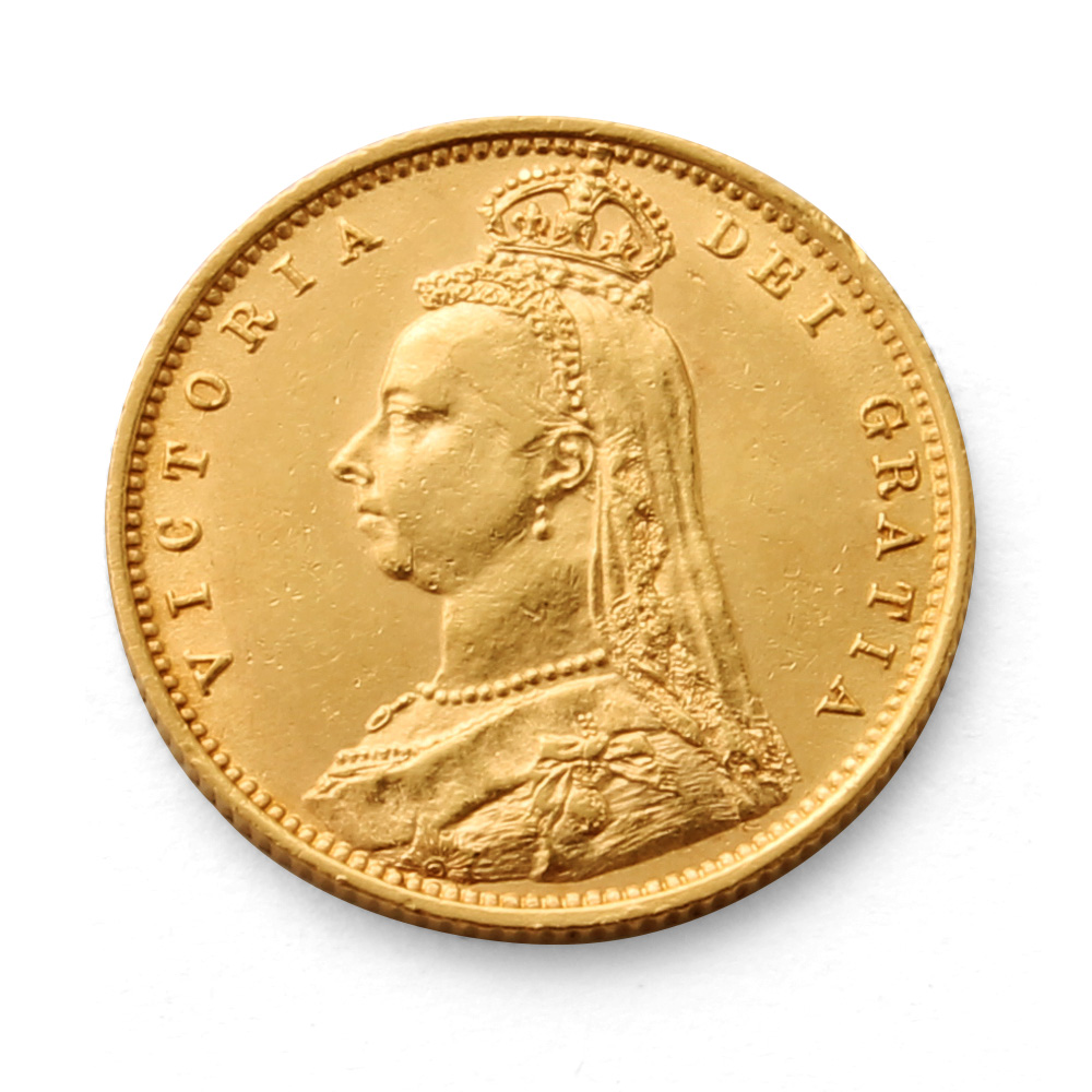Gold Half Sovereign | Victoria Jubilee, Head Shield Back | The Royal Mint