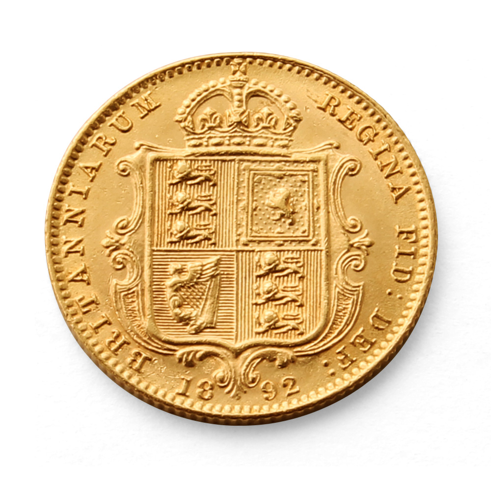 Gold Half Sovereign | Victoria Jubilee, Head Shield Back | The Royal Mint