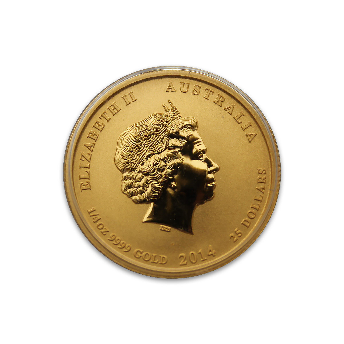 2014 1/4oz Gold Lunar Horse Coin | Perth Mint