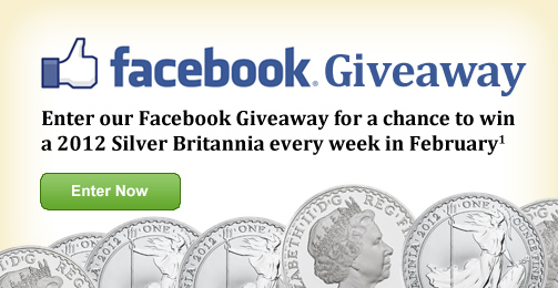 Facebook February Silver Britannia Giveaway