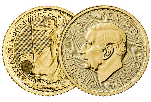 2023 1/10oz Gold Britannia Coin