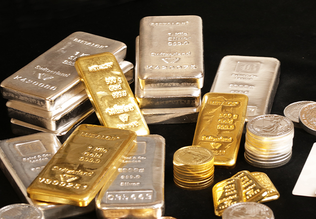 The gold silver ratio refers to the relationship between the price of gold and silver
