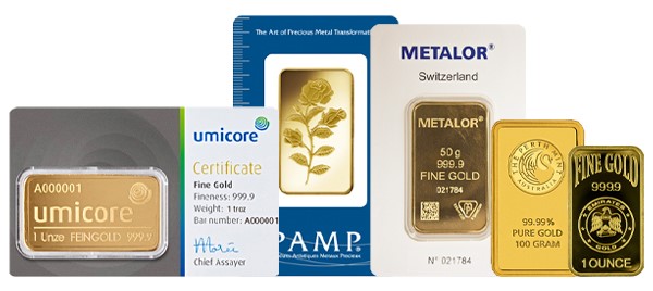 The Gold Bullion Company is now stocking a full range of Emirates Gold  Bullion Bars